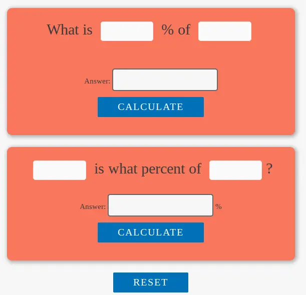 The Ultimate Percentage Calculator
